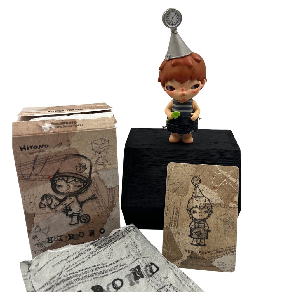 POP MART Hirono Echo Series Get Lucky Figure Confirmed Blind Box Figure Card